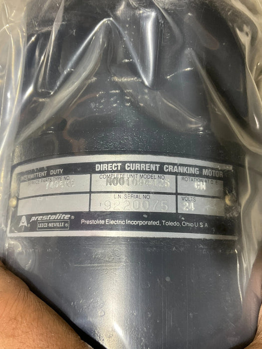 PRESTOLITE LEECE-NEVILLE STARTER M001093125 24V 2920-01-075-5666