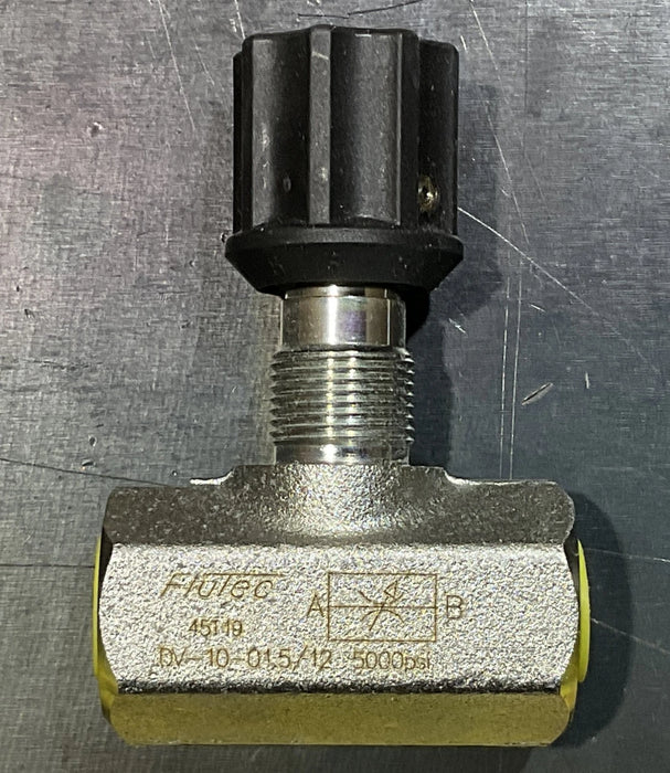 HYDAC FLUTEC Part Number 705034 DV-10 SAE Flow Control Valve 5000PSI