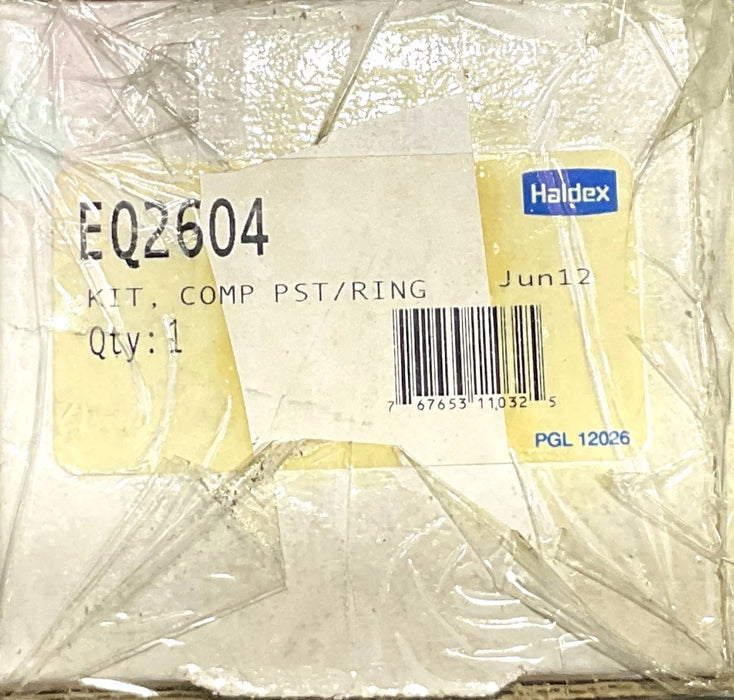 (2) Haldex EQ2604 RNT26C APPLICABLE TO: EL1300, EL1600 & EL3200 air compressors