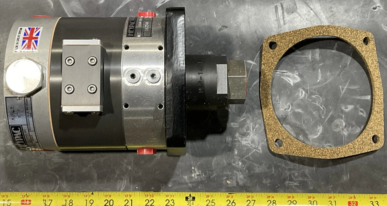 HEYPAC GX60-SPV-T1 ROTARY HORIZONTAL GEAR PUMP 1.1 GPM 1000PSI