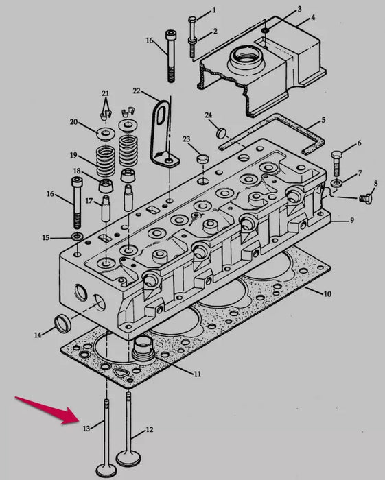 CONTINENTAL TM27 TMD27100501 EXHAUST VALVE