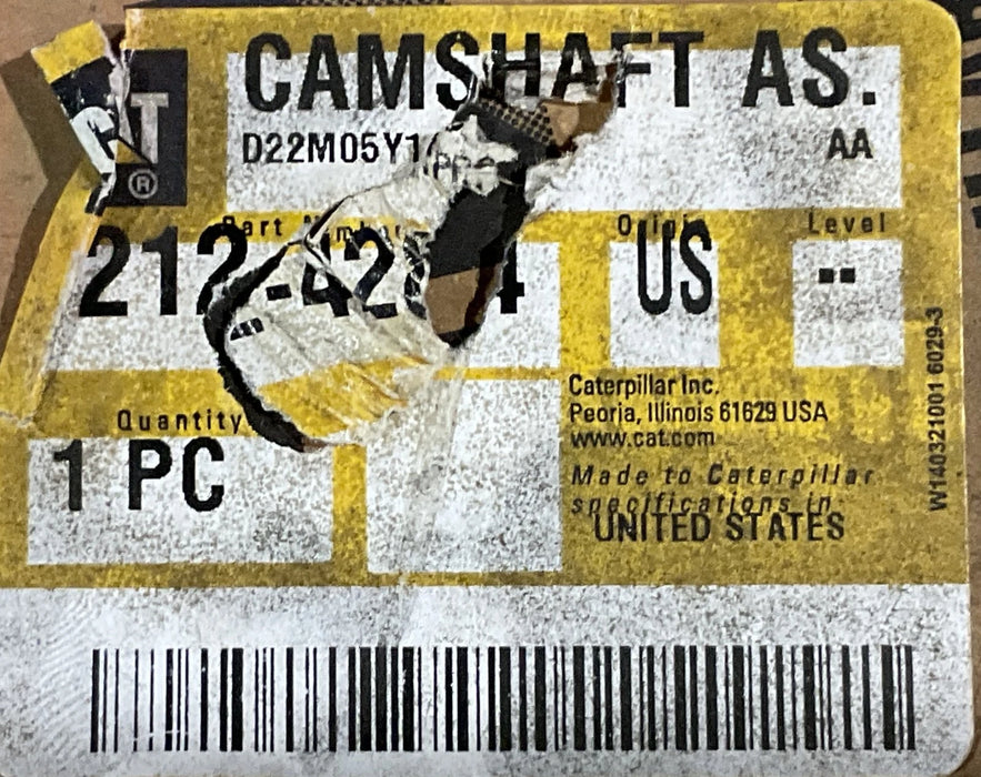 CAT Engine C7 Camshaft 212-4284