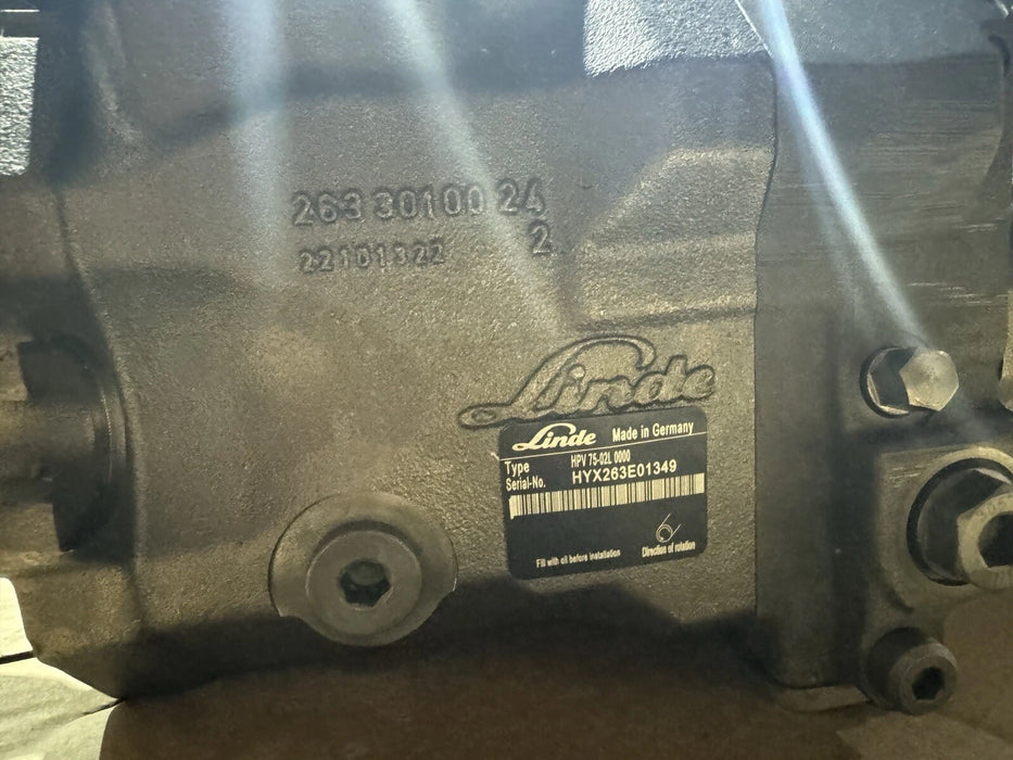 Linde 75cc Hydraulic Piston Pump HPV75 02L