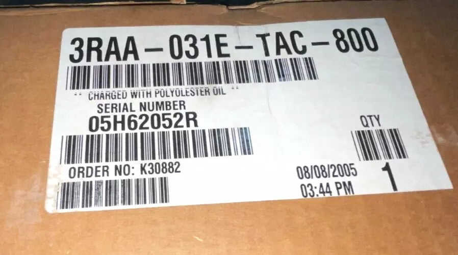 COPELAND 3RAA-031E-TAC-800 / 3RAA031ETAC800