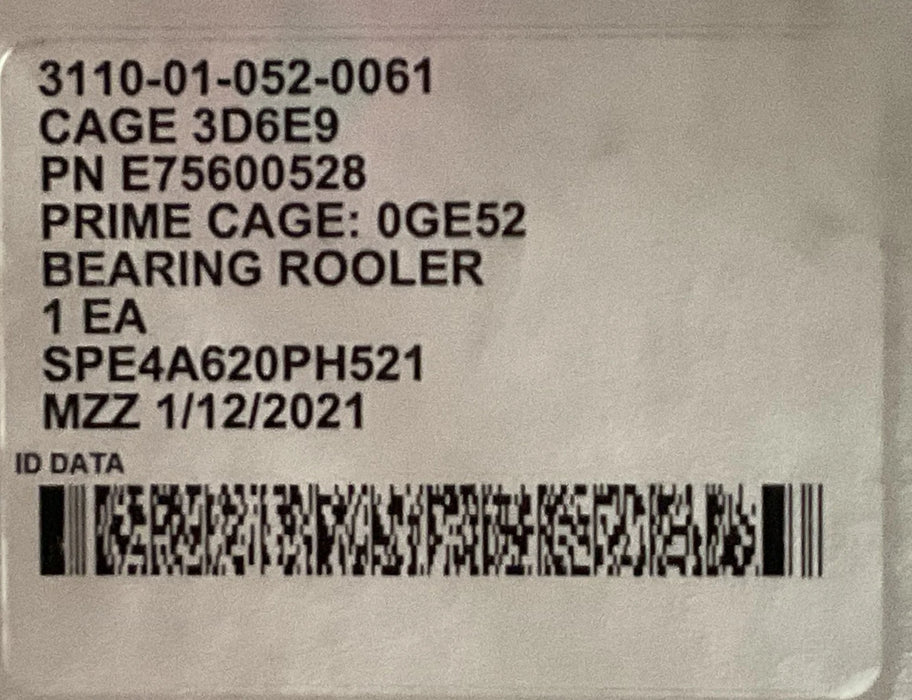 MERITOR BEARING V75600528 FAG X-LIFE 23028-E1A-M 3110-01-052-0061