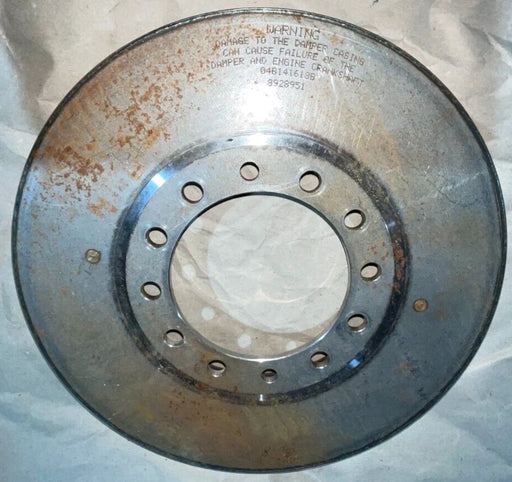 (NOS) Genuine MTU Detroit Diesel Vibration Dampener P/N 8928951 8.2L (12.30" )