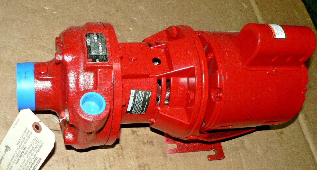 NEW Bell & Gossett 1522-1S 173014LF 1Ph, 1/4 HP 1725 RPM Pump