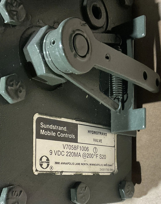 SUNDSTRAND HYDRO TRANSMISSIOM 20-2042 CCW 4320-01-174-0506 VEV7058F1006