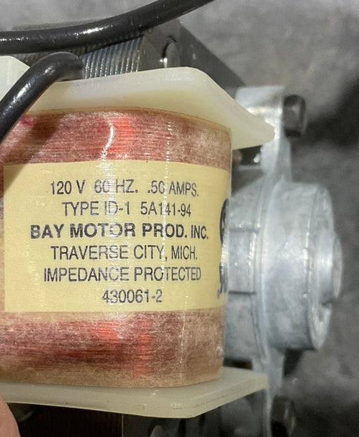 Bay Motors Type ID-1 5A141-94 Fan Motor For Traulsen
