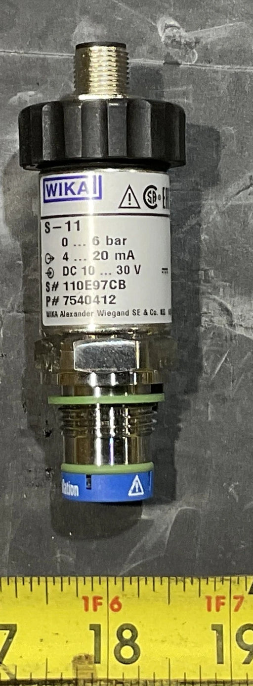 WIKA 7540412 PRESSURE TRANSDUCER