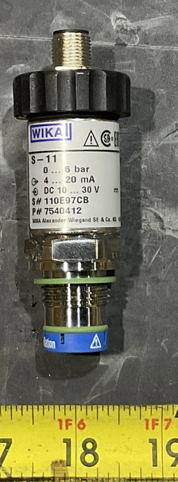 WIKA 7540412 PRESSURE TRANSDUCER