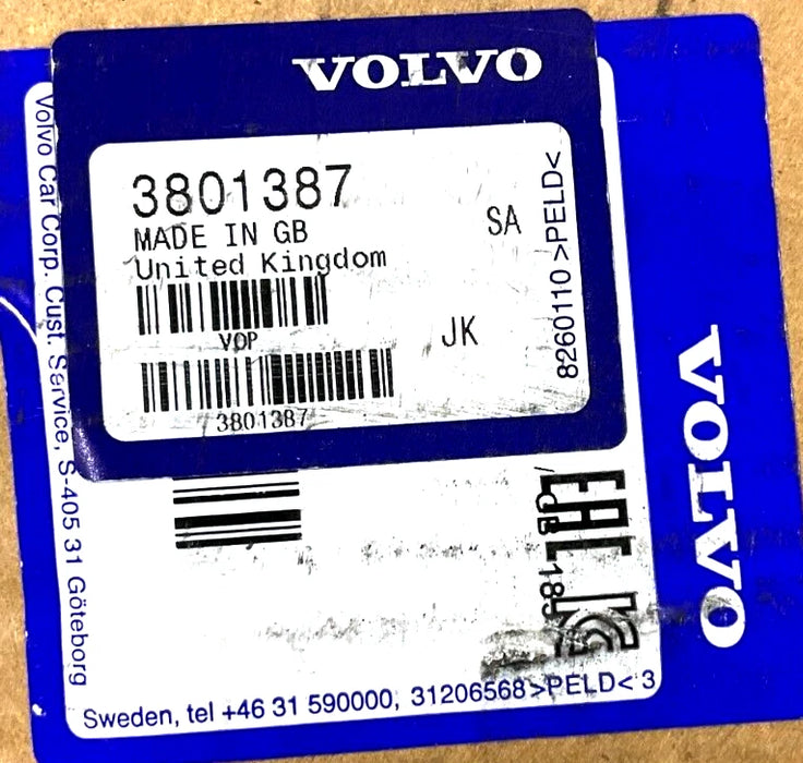 GENUINE Volvo Penta TURBOCHARGER P/N 3801387 D3-110 D3-140 150 170 200 220