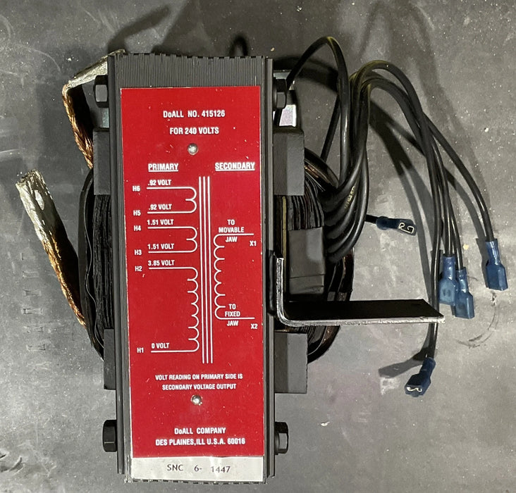 DoALL POWER TRANSFORMER 415126