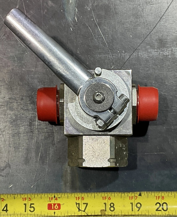 CAT BALL VALVE 235-5729 416E 420D 420E 430D 430E 416D Three Way Ball Valve