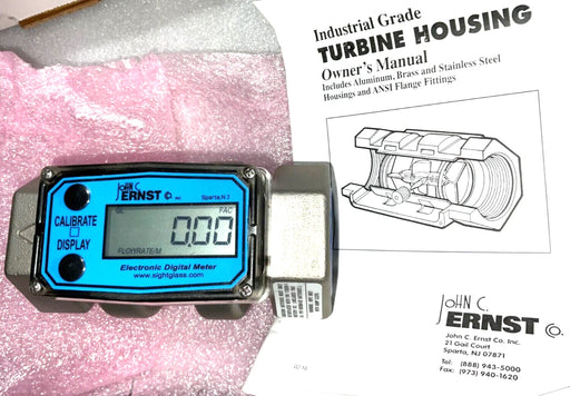 John Ernst RATE OF FLOW INDICATOR Model 319-04-S-150 S15N
