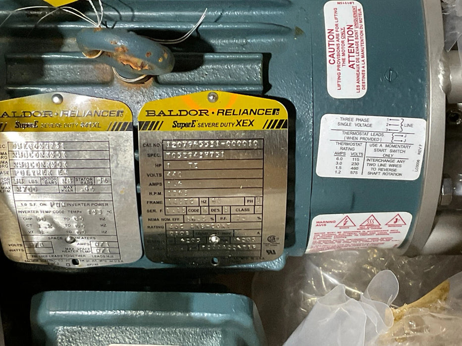 R.S. CORCORAN Model: 2000D 3/4 X 1/2 FNPT HOT WATER CIRCULATING PUMP