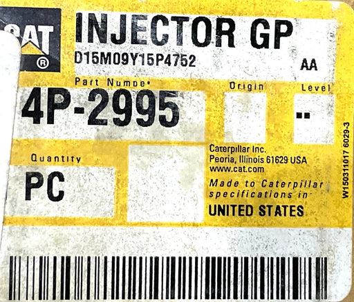 GENUINE NEW CAT 3116 Fuel Injector 4P-2995