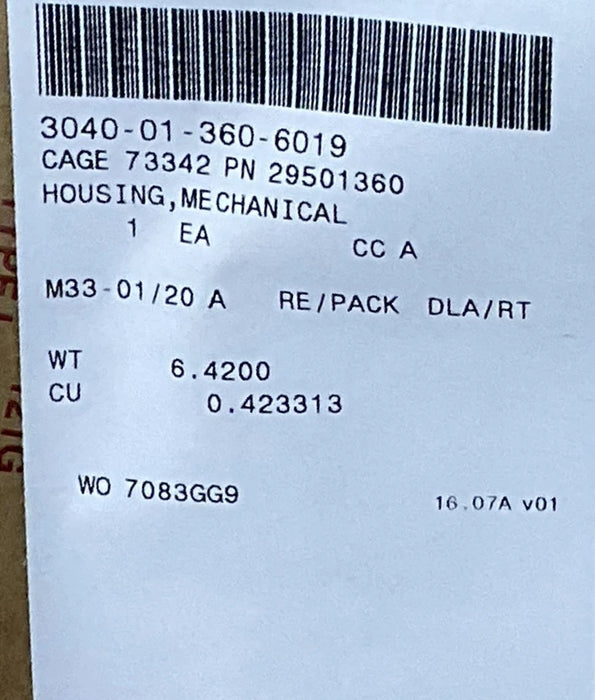 ALLISON C4 Clutch 3000 Series Piston Housing 29537789 29540483 29501360