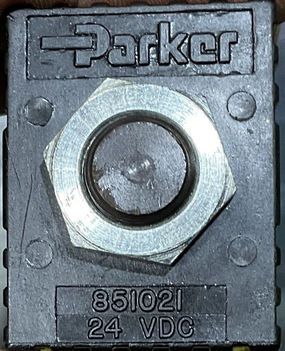 GENERAL DYNAMICS 10560424 PACCAR 25735 4-WAY SOLENOID VALVE PARKER 851021 24V