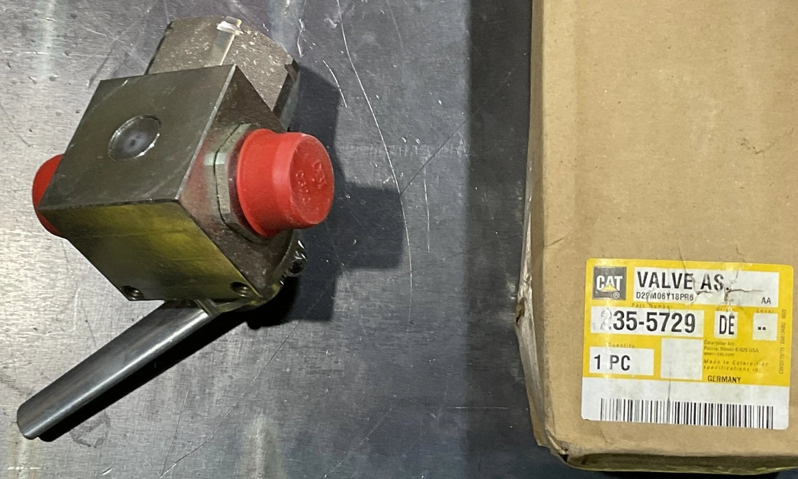 CAT BALL VALVE 235-5729 416E 420D 420E 430D 430E 416D Three Way Ball Valve