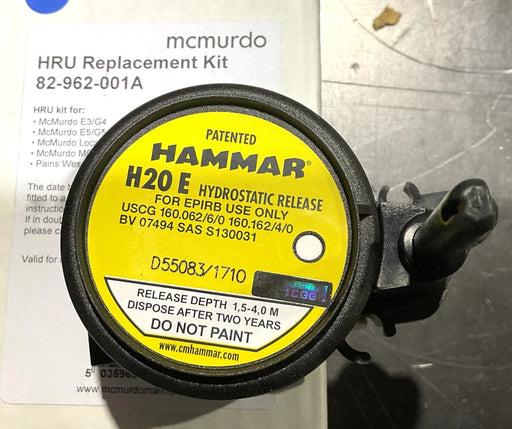 Hammar H20E Wireless position indicator hydrostatic pressure releaser