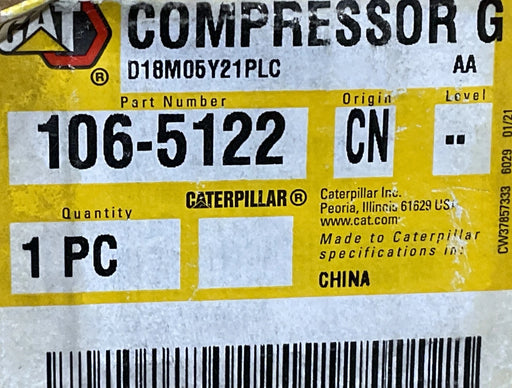 GENUINE CAT A/C COMPRESSOR 106-5122 , MANY APPLICATIONS