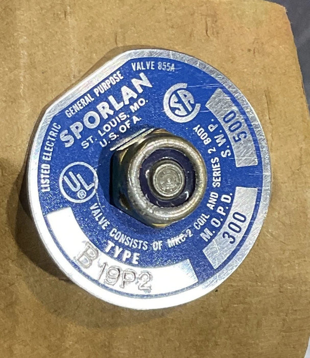 Sporlan Solenoid Valve B19P2