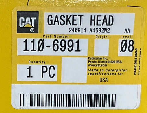GENUINE NEW CAT HEAD GASKET 110-6991 3516 3512