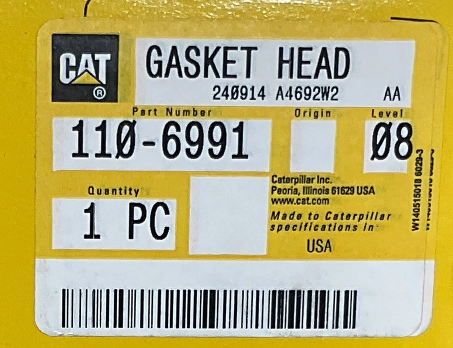 GENUINE NEW CAT HEAD GASKET 110-6991 3516 3512