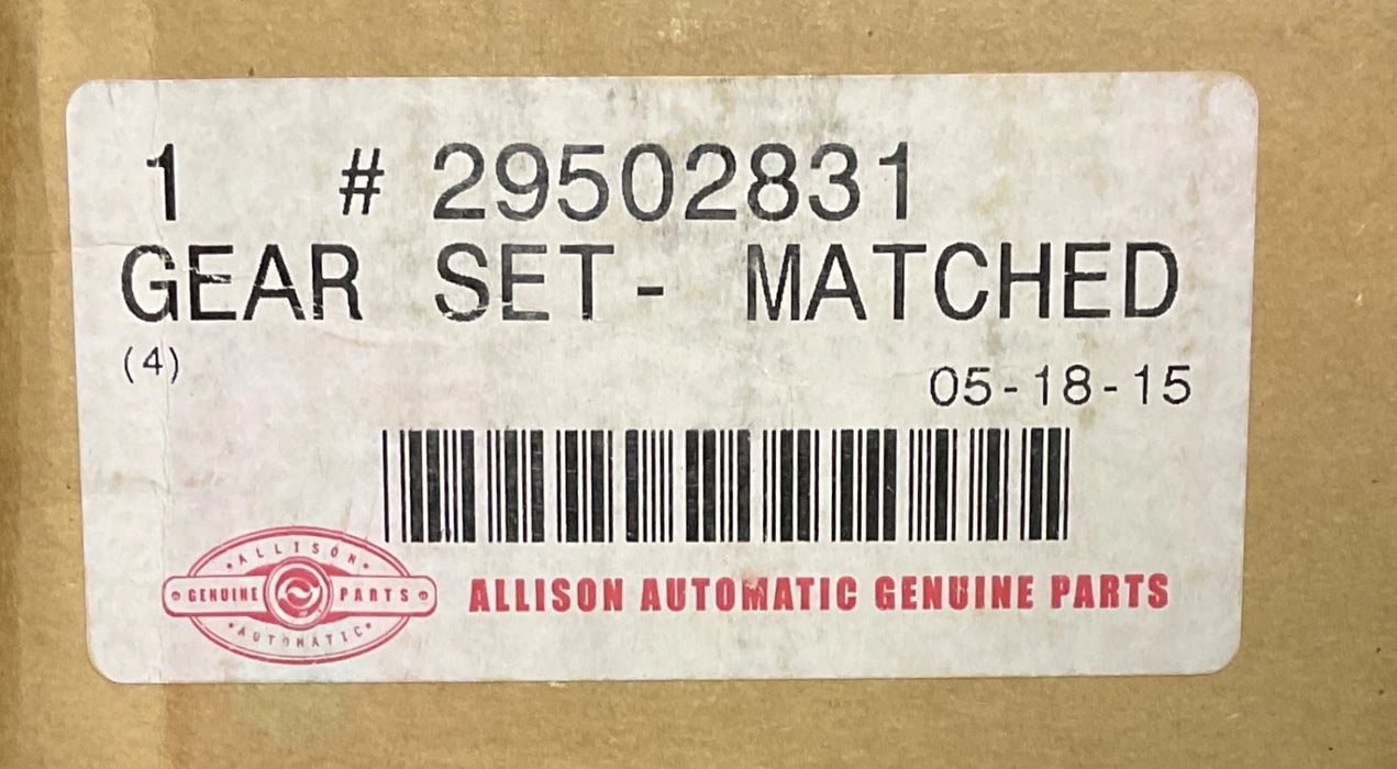 Genuine Allison 29502831 P3 Pinion Gear Set MD/B400/3000 Series