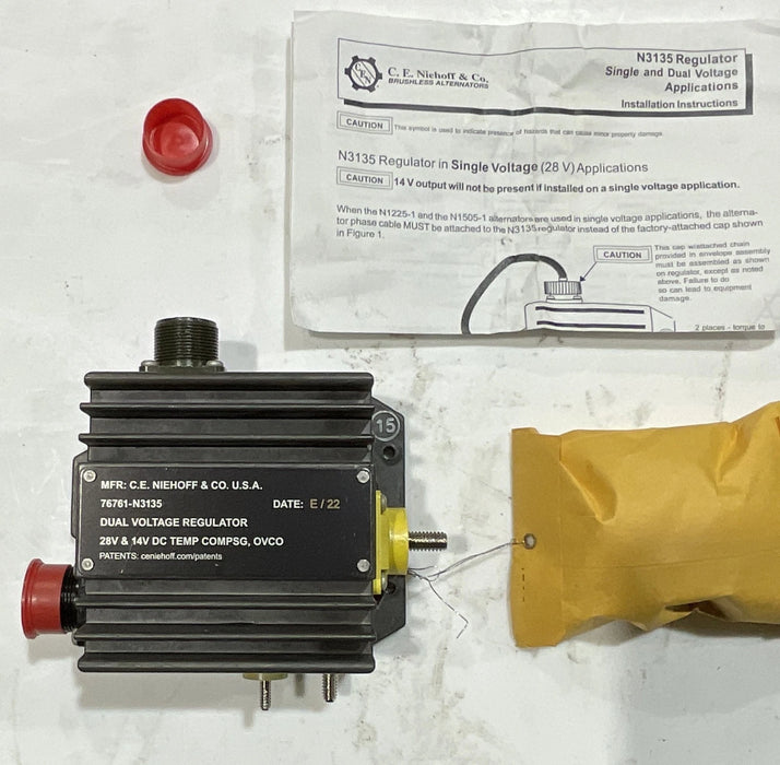 Regulator, 200amp Dual-Voltage ; Hummer ; N3135 2920014832291 5742761 5716384