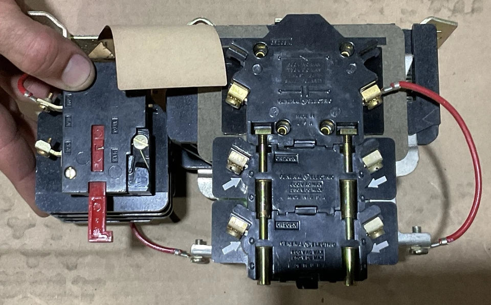 NEW GE MOTOR STARTER CR206D002ZBDJ