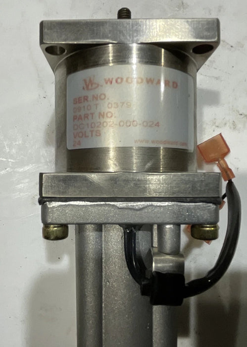 MEP-805A WOODWARD FUEL ACTUATOR DC 10202-000-0-24