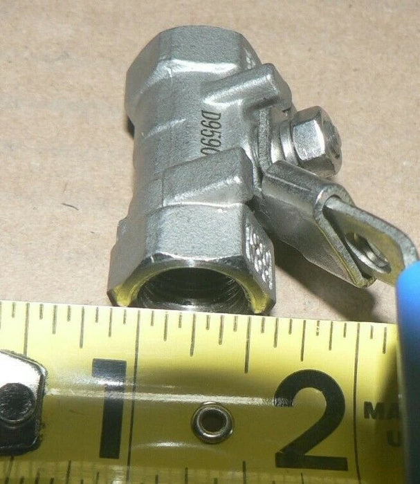 ENERGY VALVES BALL VALVE D9590 1/4 316 STAINLESS THC1091A R0126378