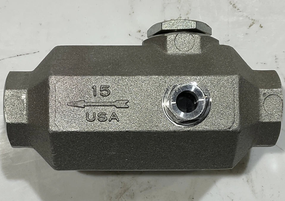 Ingersoll Rand 8LUB12 Inline Oiler, 3/4" NPT, 8 Oz. Capacity