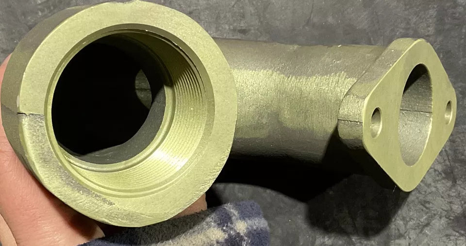 5 TON M969A2 TANKER SEMI-TRAILER FLANGE TO PIPE ELBOW 12395379