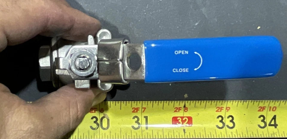 PALFINGER MARINE ISOLATING VALVE 1550-01149 316 STAINLESS