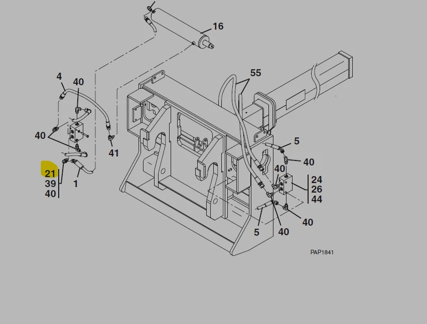 JLG EIRV SKY TRAK MILLENNIA 42110/MMV ORIFICE DISC 7139960 .060 DIA