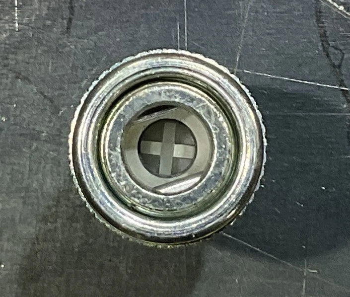 HANSEN 210 SERIES 1/4"x3/8"NPTF Pneumatic Quick Disconnect Coupling Buna-N Seal