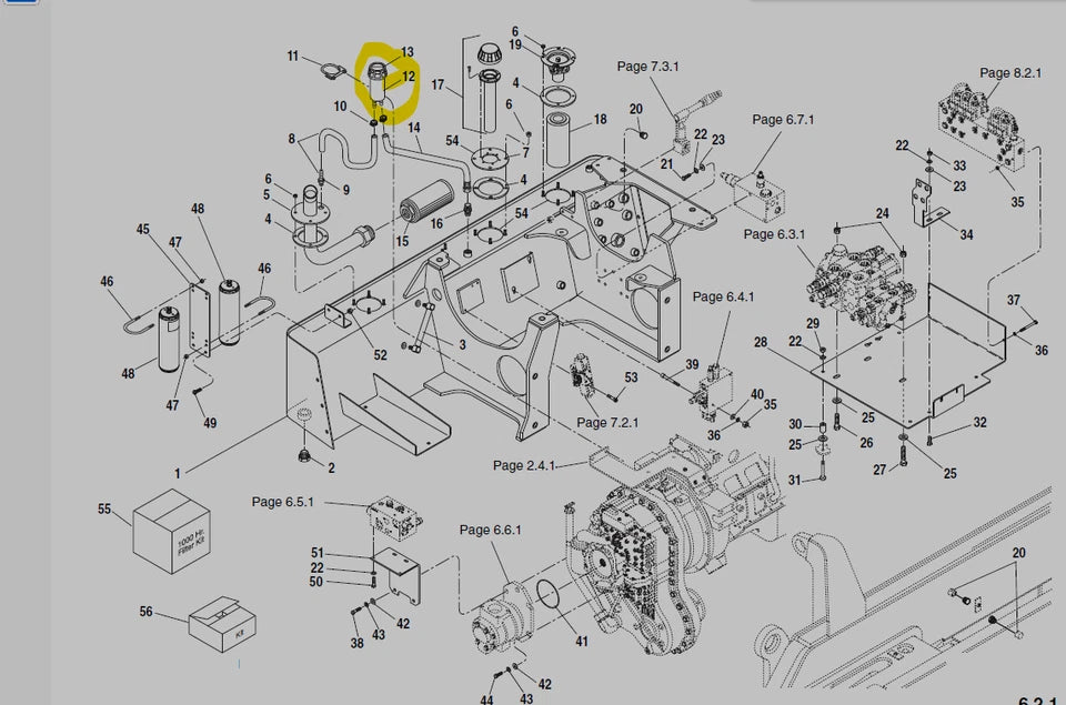 JLG SKY TRAK MMV EIRV 7139980 BREATHER ASSEMBLY
