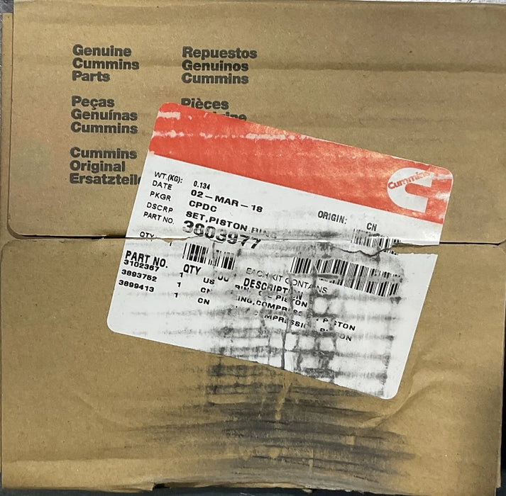 GENUINE Cummins Engine Piston Kit 4024938 for M11 QSM Diesel Engines