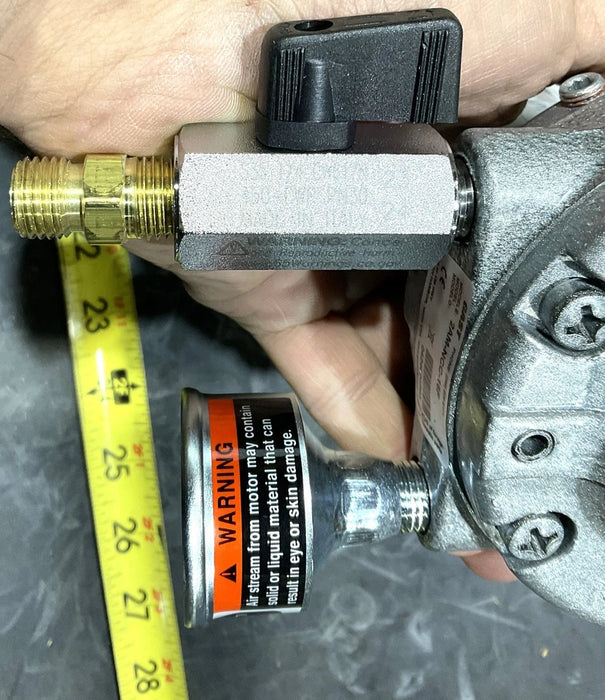 FINISH THOMPSON MODEL M6X A101125  air drum pump motor