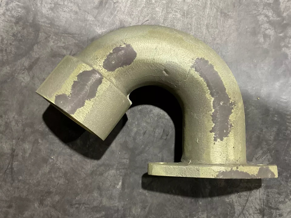 5 TON M969A2 TANKER SEMI-TRAILER FLANGE TO PIPE ELBOW 12395379