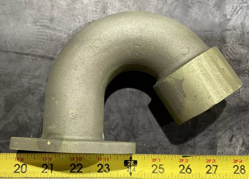 5 TON M969A2 TANKER SEMI-TRAILER FLANGE TO PIPE ELBOW 12395379