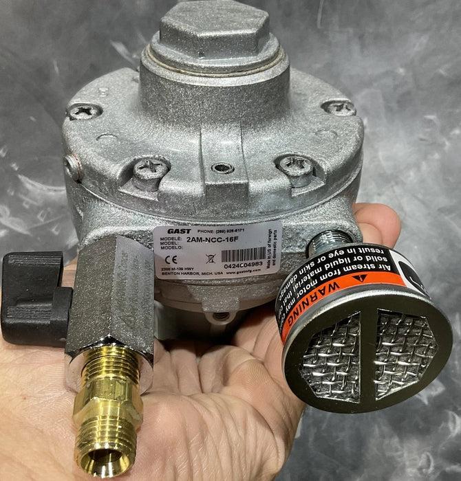 FINISH THOMPSON MODEL M6X A101125  air drum pump motor