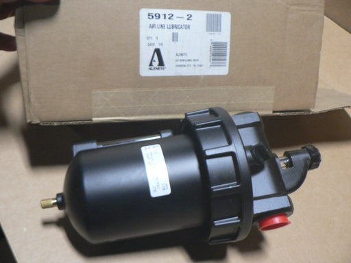 Alemite 5912-2 Compressed Air Line Lubricator 3/4 NEW All Metal 250 PSI HD