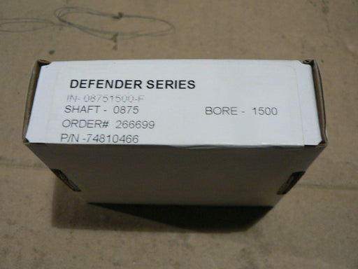 FLOWSERVE 74810466 08751500-F DEFENDER SERIES SHAFT 0875 BORE 1500