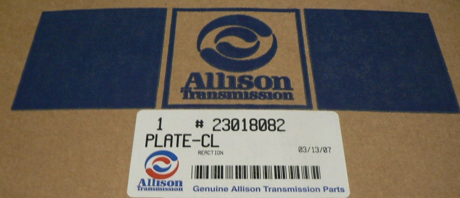 ALLISON X200-4 RIGID CLUTCH DISK P/N 23018082 NEW OEM ORIGINAL EQUIPMENT