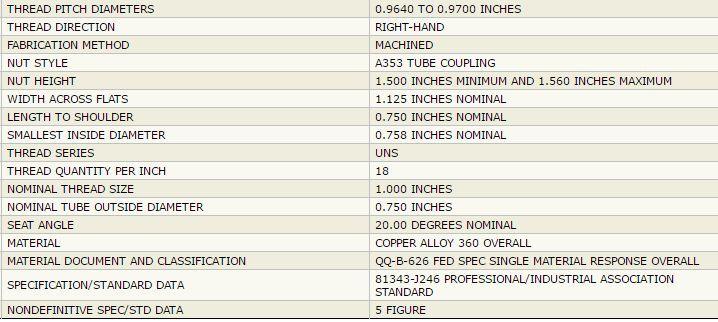 CM 12 120111B A353 COPPER TUBE COUPLINGTUBE COUPLING