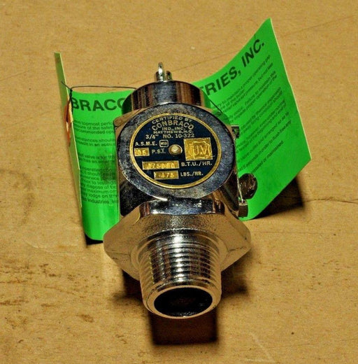 CONBRACO INDUSTRIES 12286 3/4'' 10-322 35PSI 475000 BTU VALVE